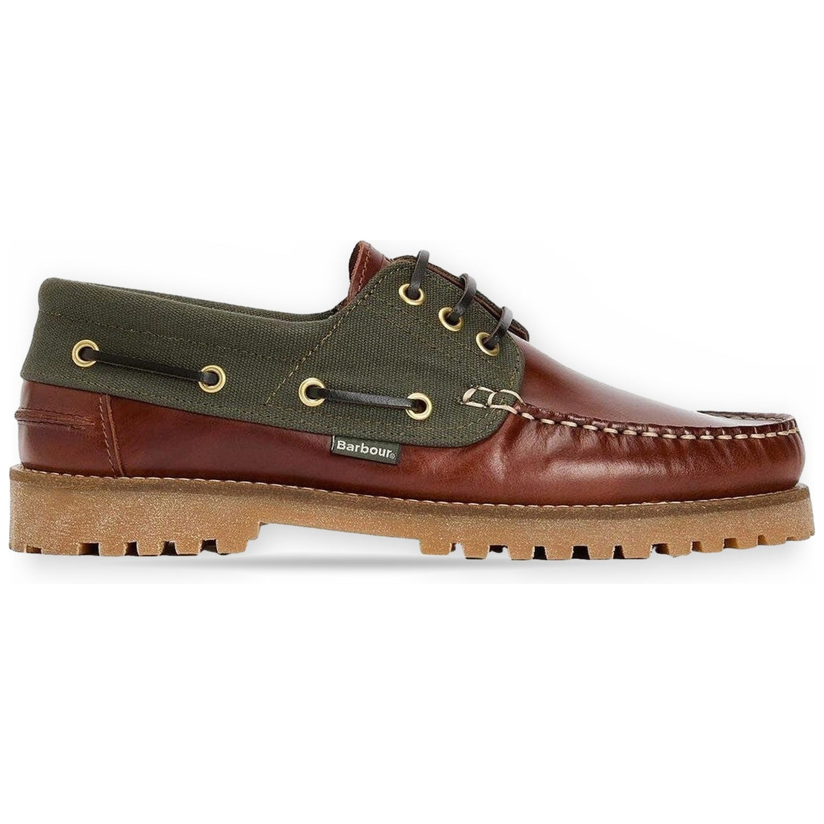 Scarpe da barca Uomo Barbour - Deck Boat Shoe - Marrone
