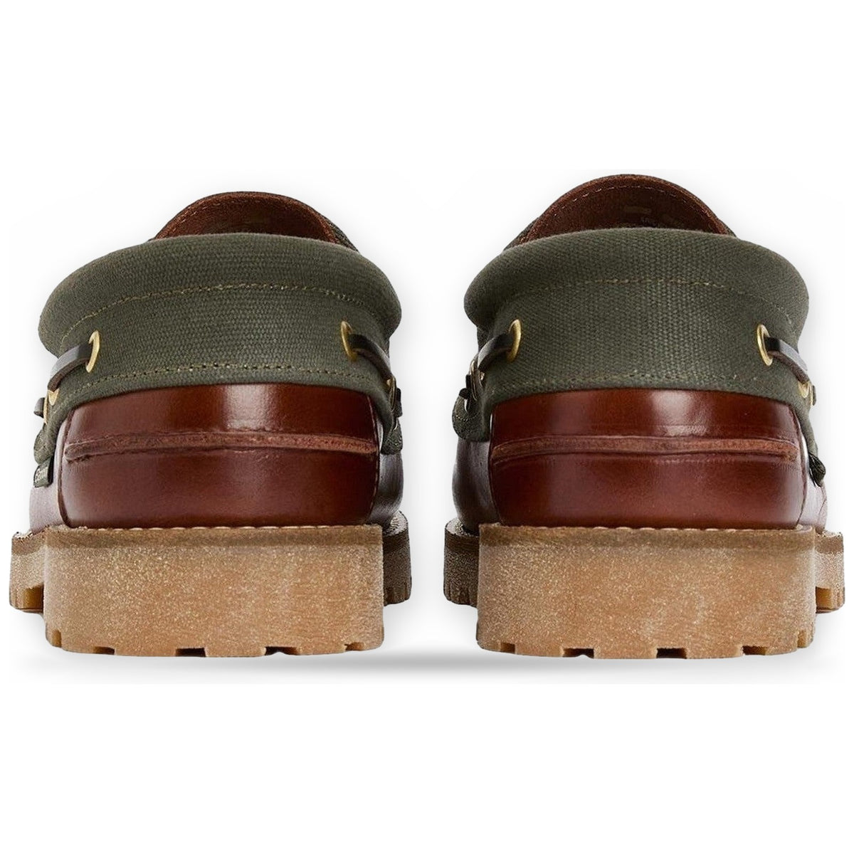 Scarpe da barca Uomo Barbour - Deck Boat Shoe - Marrone