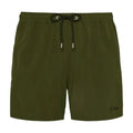 Pantaloncini e calzoncini Uomo Mc2 Saint Barth - Comfort Swimshort Made With Elastic Fabric - Verde