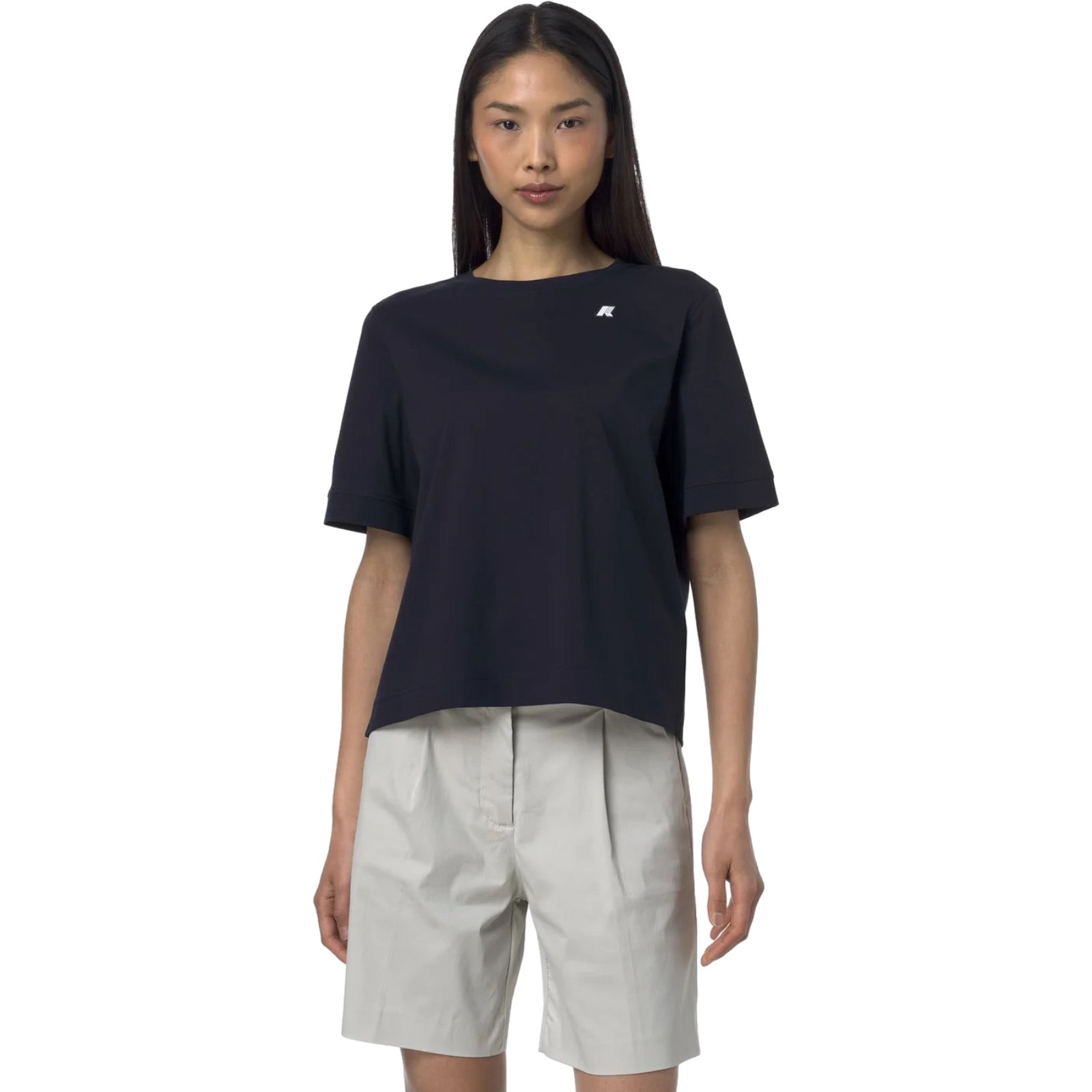 T-shirt Donna K-Way - Selune Jersey - Blu