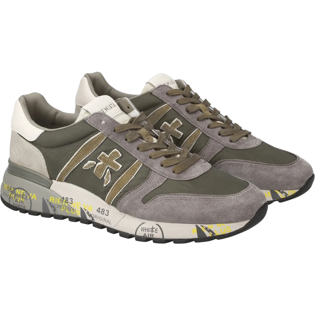 Sneaker Uomo Premiata - Lander - Verde-Gianni Foti
