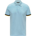 Polo Uomo K-Way - Vincent Pique - Blu-Gianni Foti