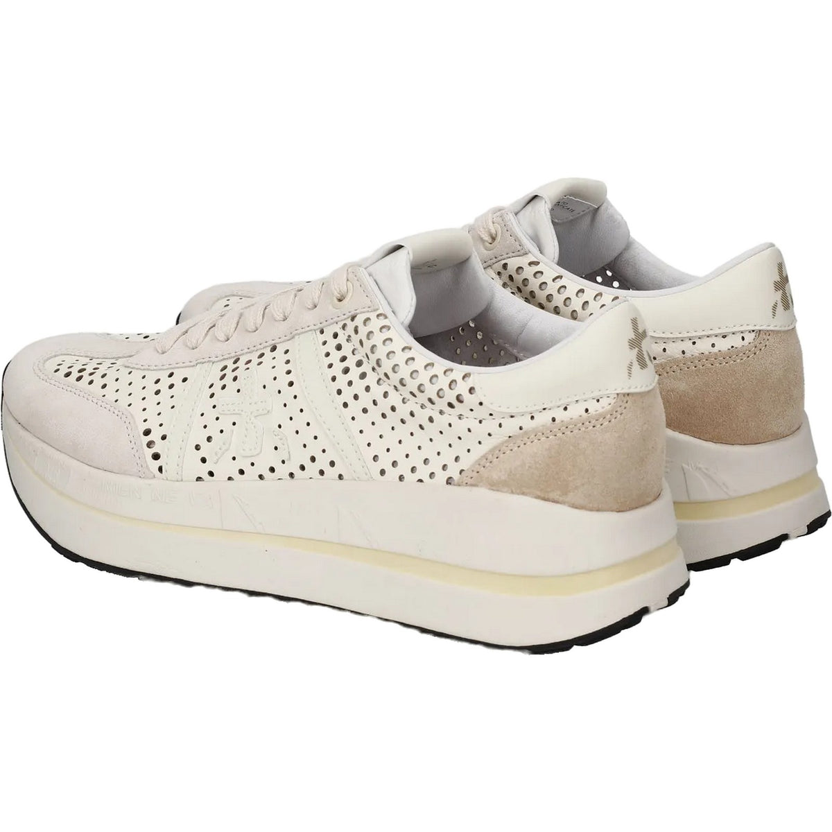 Sneaker Donna Premiata - Bethcoin - Bianco-Gianni Foti