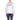 Felpe senza cappuccio Donna Gcds - Logo Lounge Crop Crew - Bianco