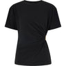 Maglie Donna Pinko - Mary Maglia Jersey Cotone Stre - Nero