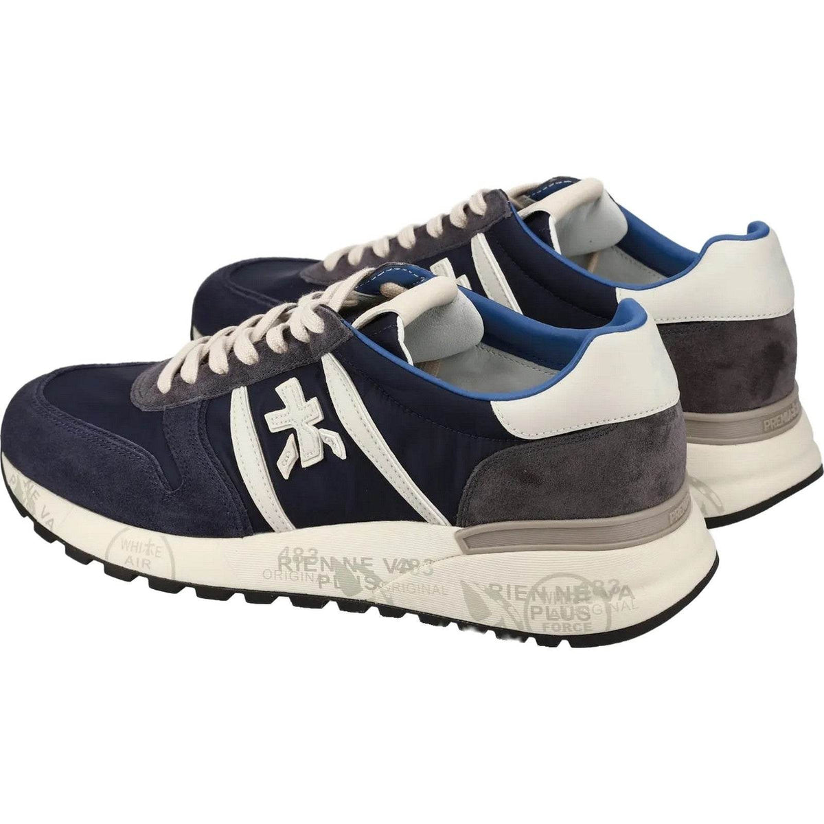 Sneaker Uomo Premiata - Lander - Blu-Gianni Foti