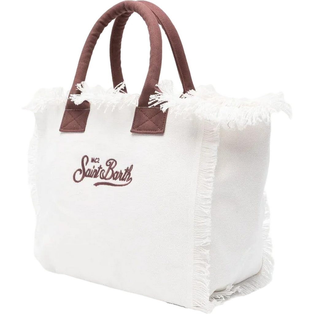 Borse a spalla Donna Mc2 Saint Barth - Borsa Canvas Donna - Bianco