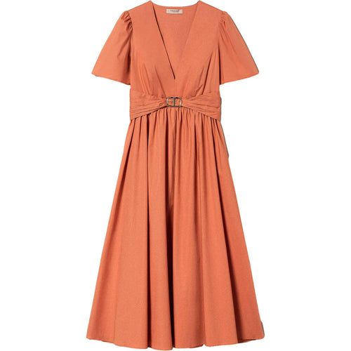 Women's evening and formal dresses Twinset - Long Dress - Orange