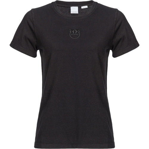 T-shirt Donna Pinko - Bussolotto T-Shirt Jersey Old - Nero