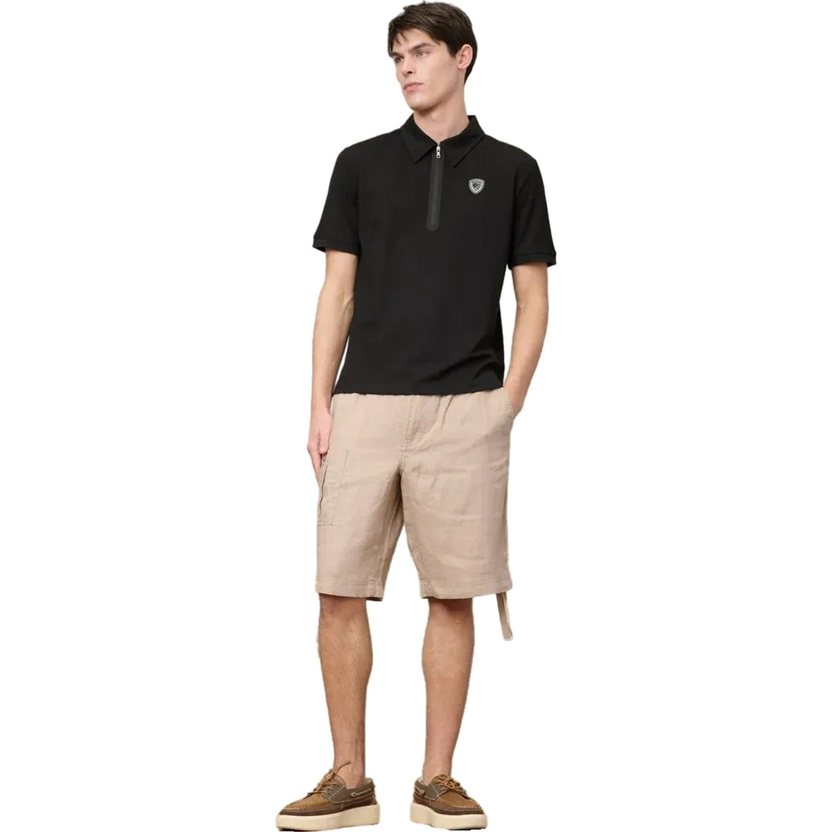Polo Uomo Blauer - Gilmer - Nero-Gianni Foti