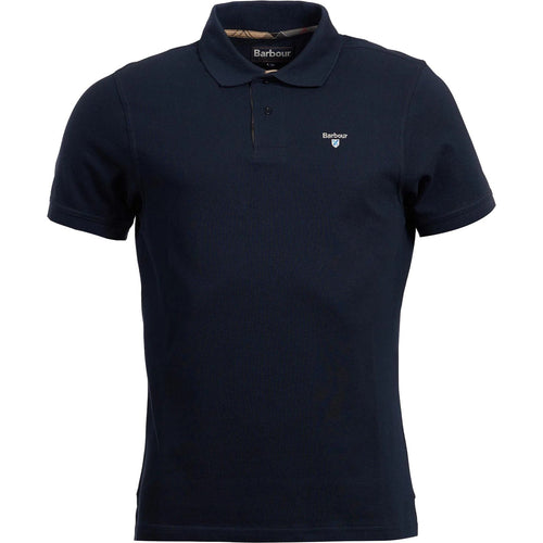 Męska koszulka polo Barbour – Tartan Pique – niebieska