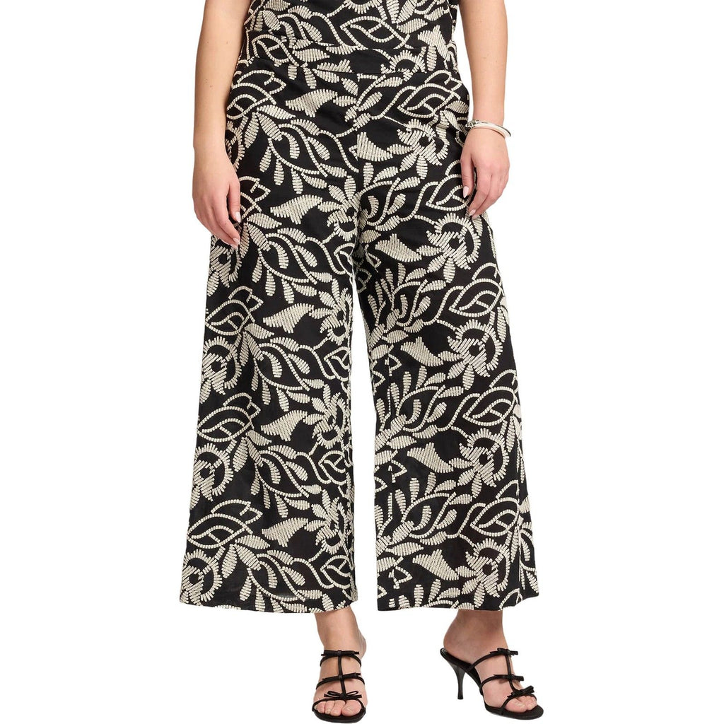 Pantaloni Donna Elena Miro' - Pantalone - Nero-Gianni Foti