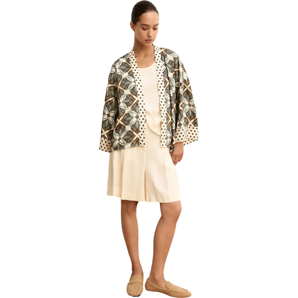 Bluse e camicie Donna Emme - Casacca - Bianco-Gianni Foti