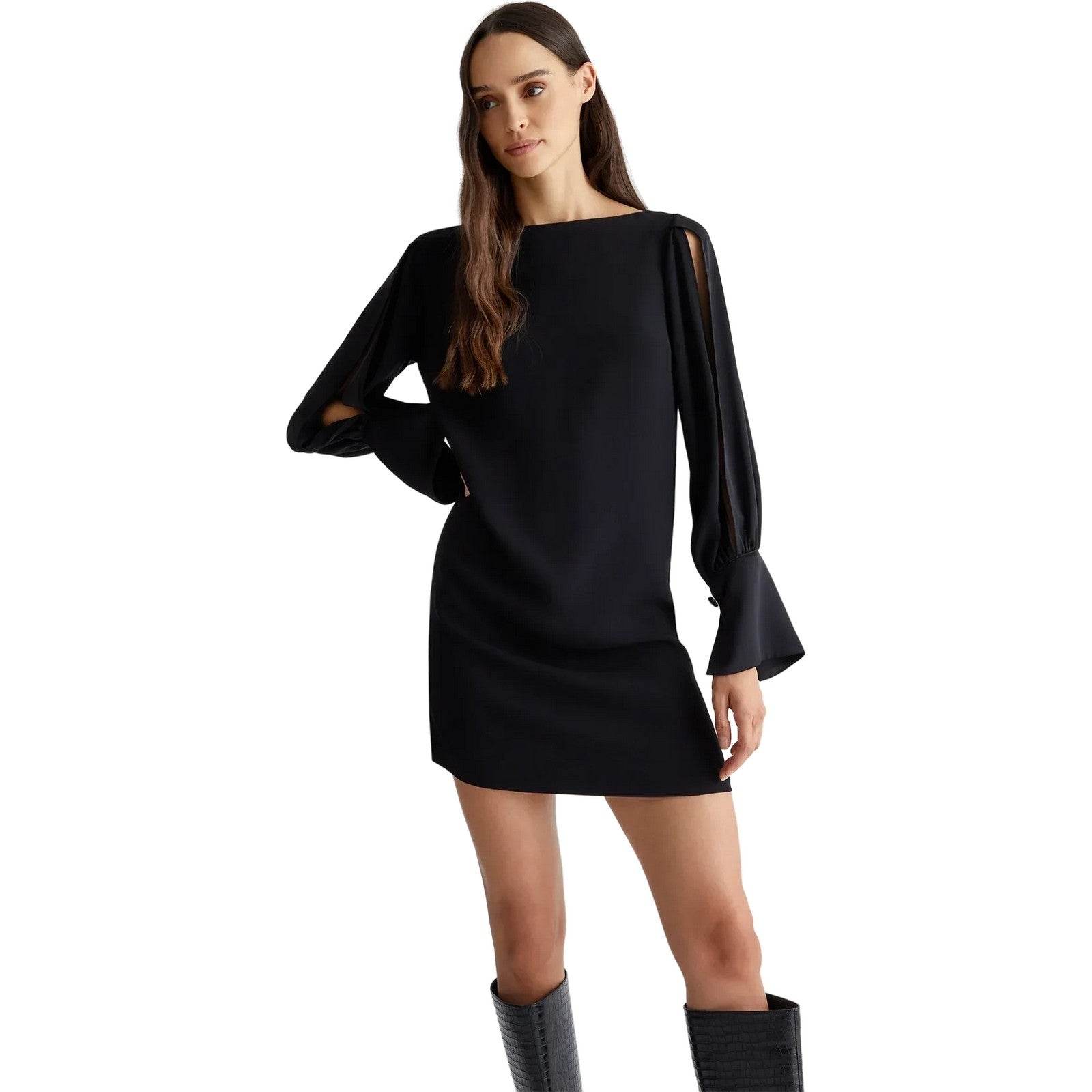 Vestiti casual Donna Liu Jo - Tunica Barchetta - Nero