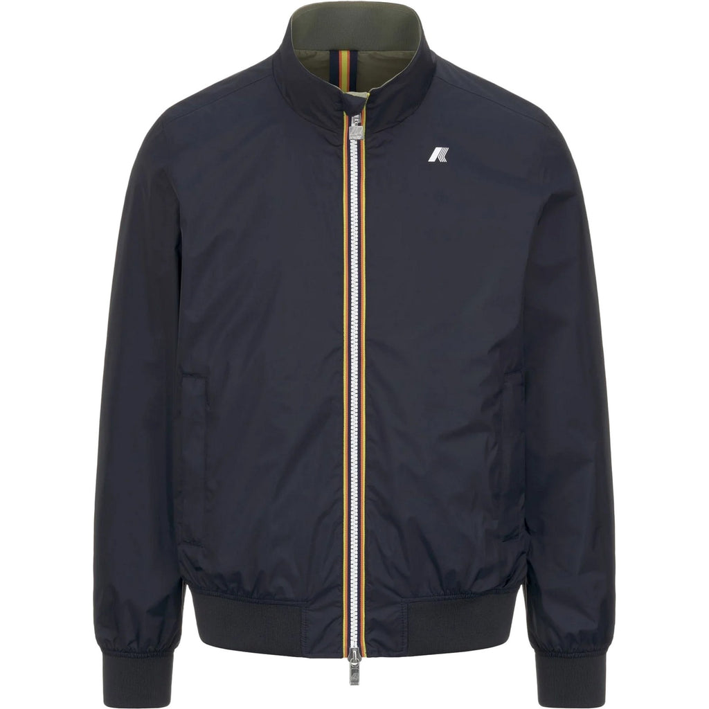 Giubbotti Uomo K-Way - Arsene Eco Plus Double - Blu-Gianni Foti
