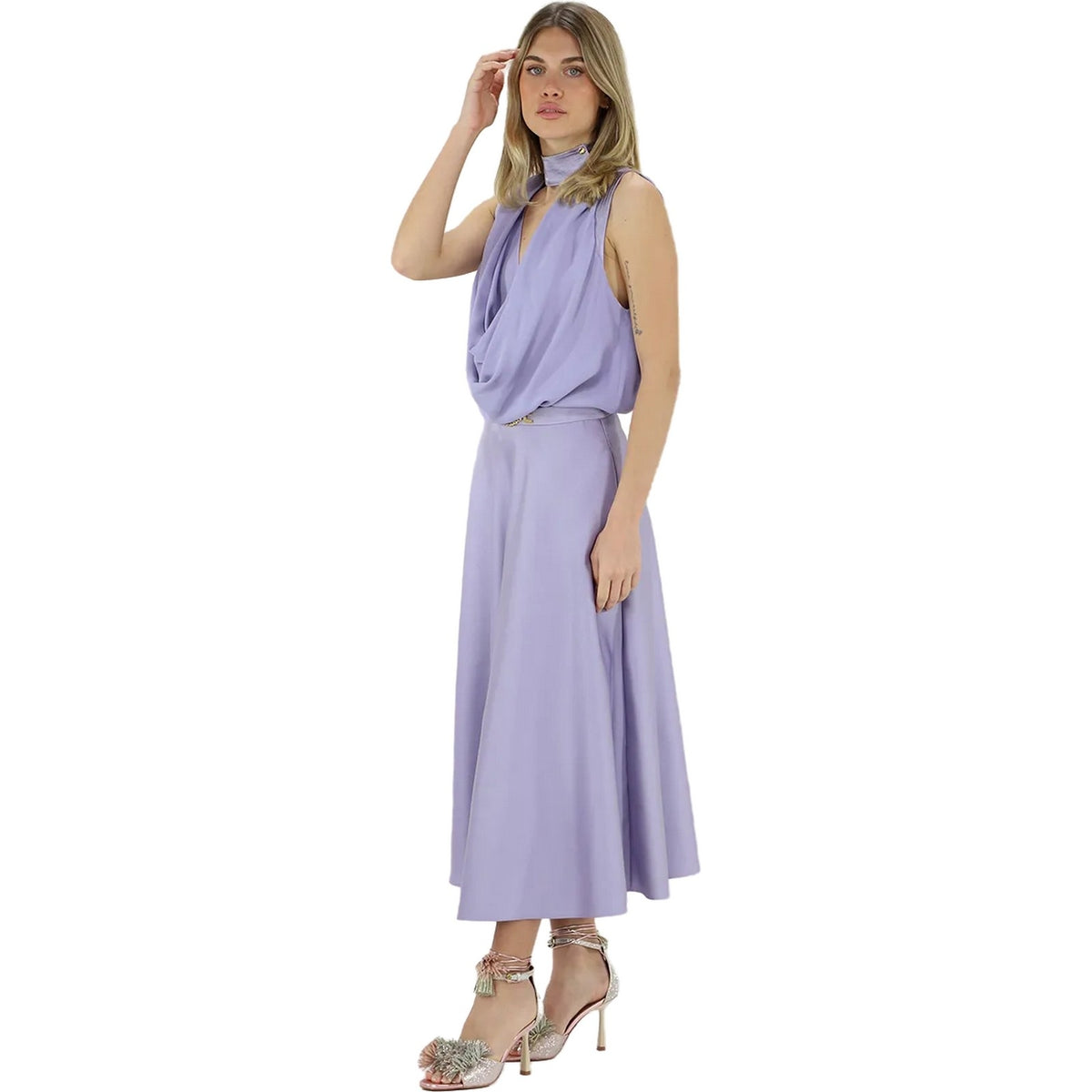 Camicie Donna Elisabetta Franchi - Camicia - Lilla-Gianni Foti