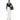 Jeans Donna Pinko - Wendy Wide Leg Twill Lyocell - Bianco