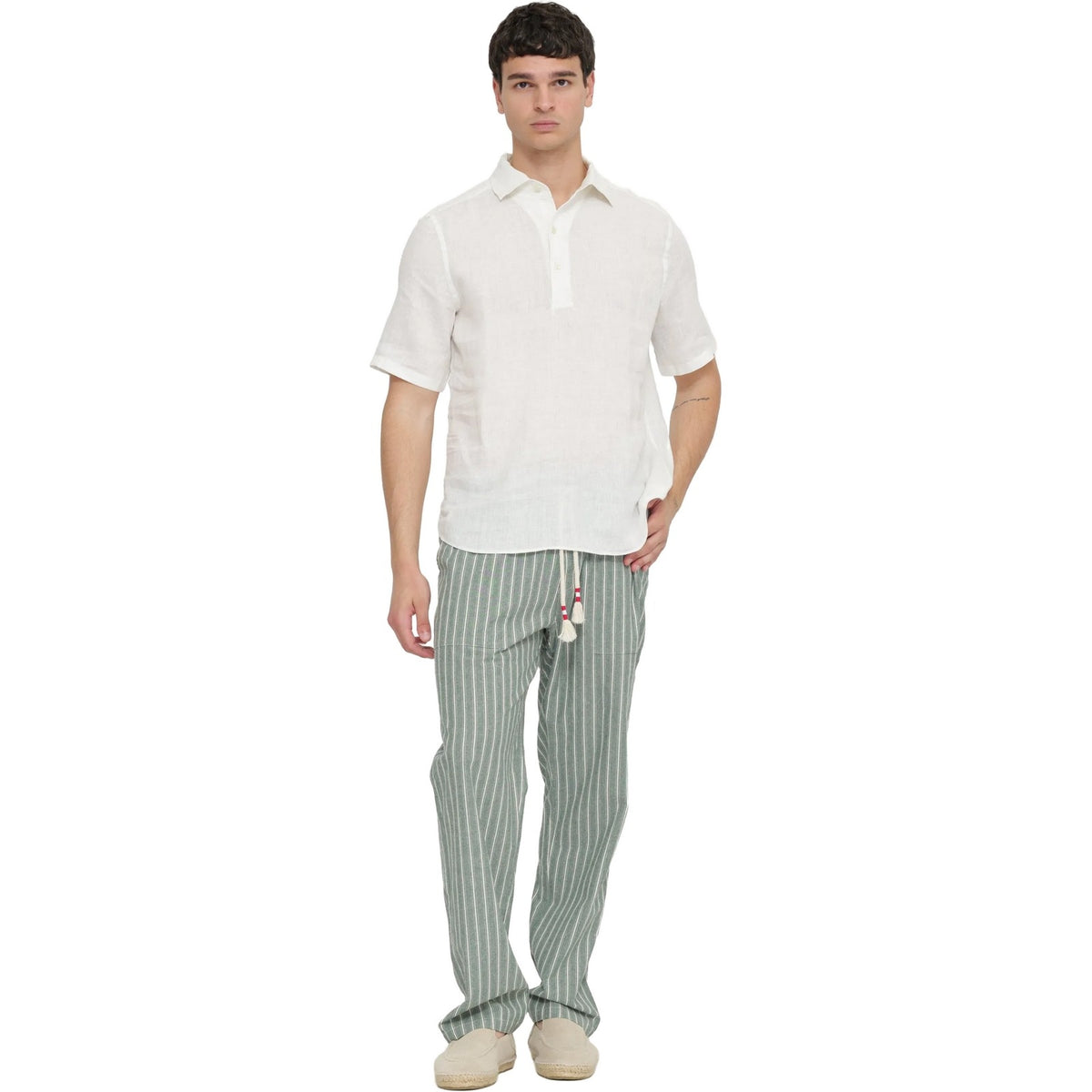 Polo Uomo Mc2 Saint Barth - Polo Shirt S/S - Bianco