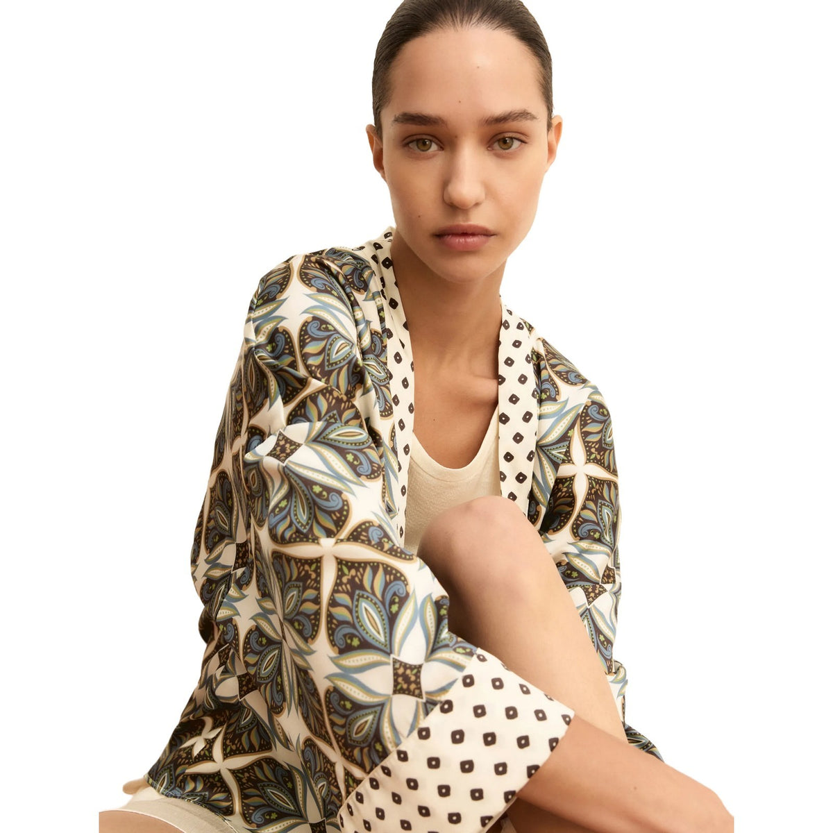 Bluse e camicie Donna Emme - Casacca - Bianco-Gianni Foti