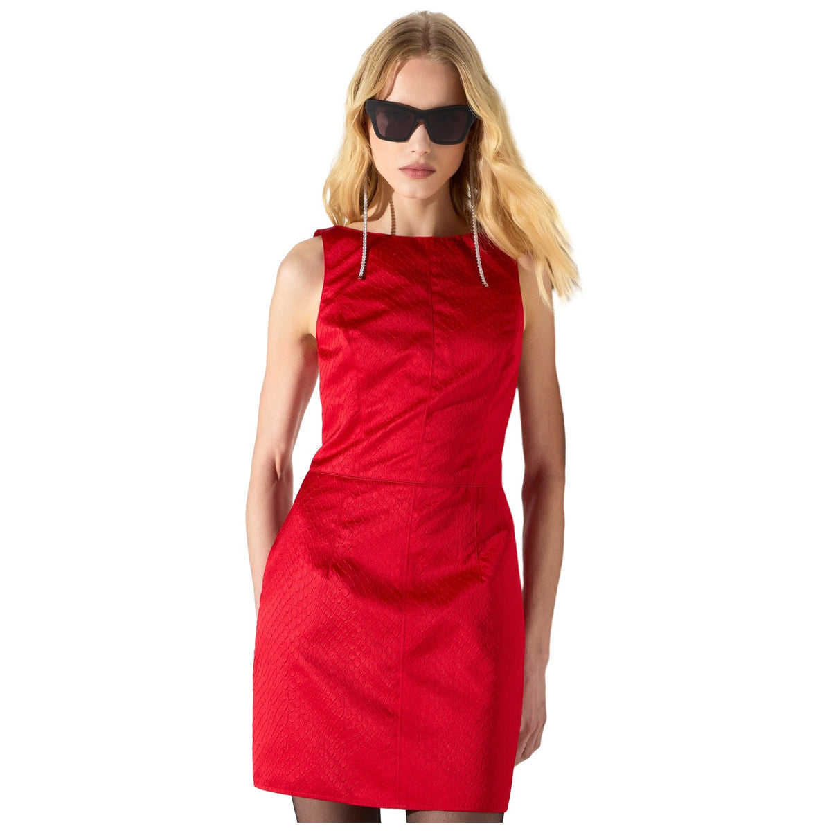 Vestiti da sera e cerimonia Donna Elisabetta Franchi - Abito AB02567E2 - Rosso