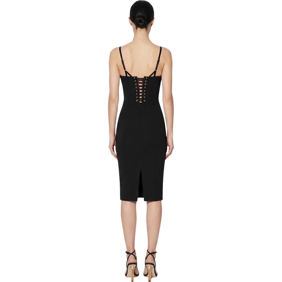 Vestiti da sera e cerimonia Donna Elisabetta Franchi - Abito AB96466E2 - Nero