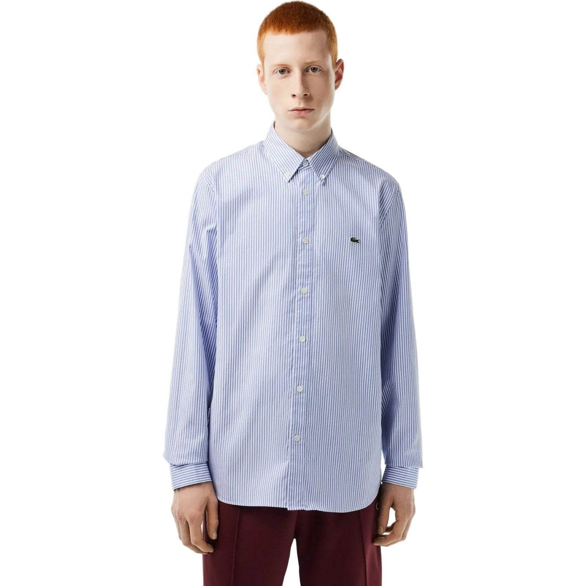 Camicie casual Uomo Lacoste - Camicia Maniche Lunghe - Bianco