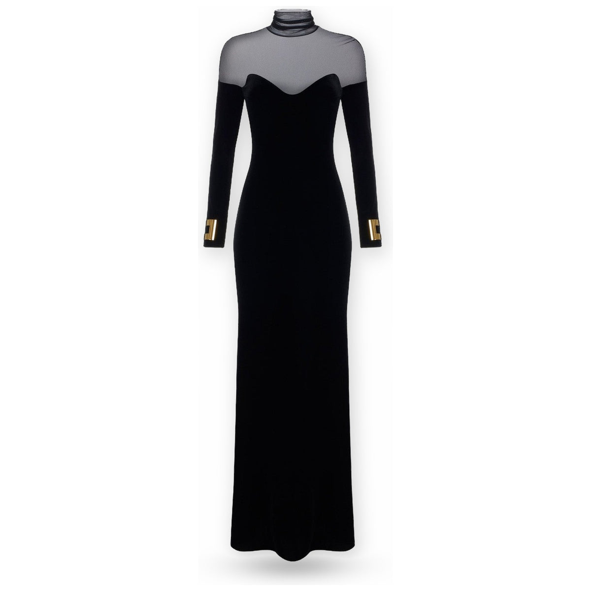 Vestiti da sera e cerimonia Donna Elisabetta Franchi - Abito ABR2967E2 - Nero