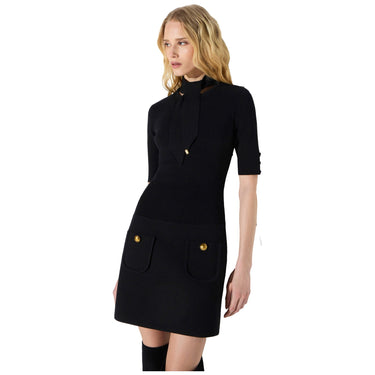 Vestiti casual Donna Elisabetta Franchi - Abito di maglia AM04S66E2 - Nero
