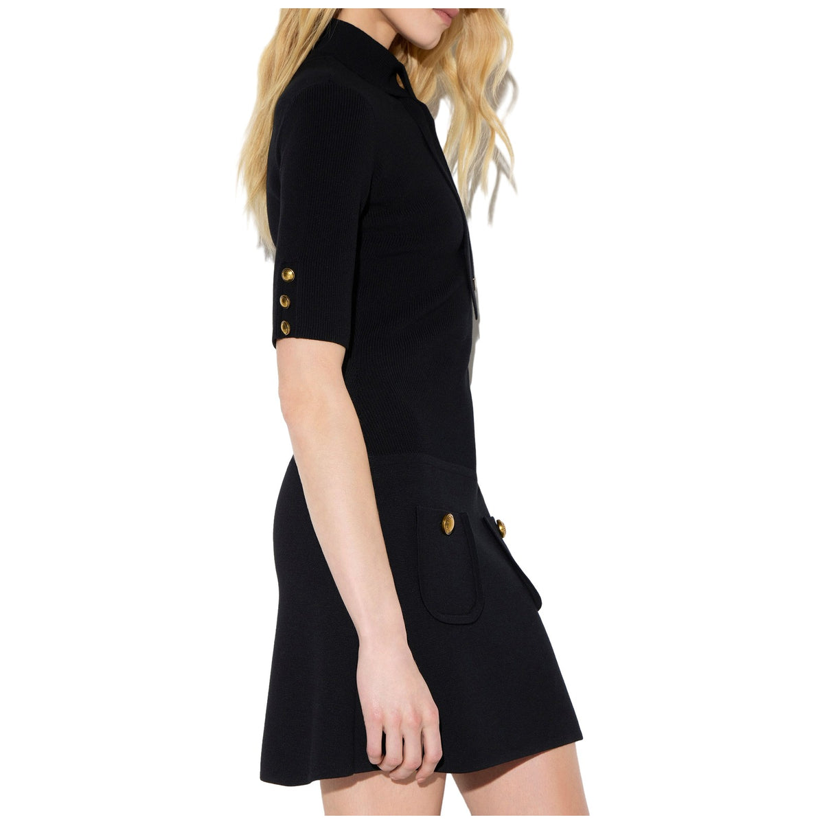 Vestiti casual Donna Elisabetta Franchi - Abito di maglia AM04S66E2 - Nero