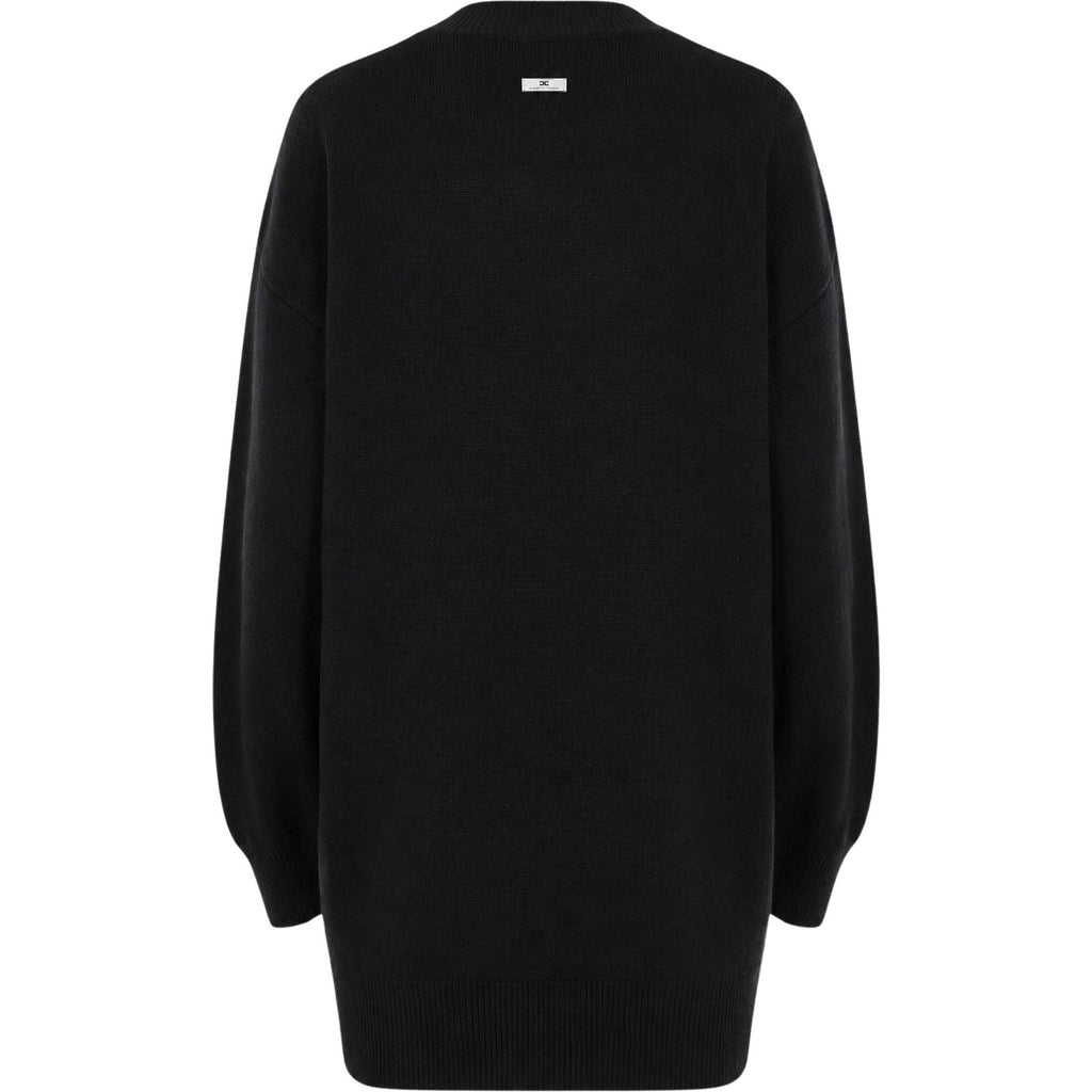 Vestiti casual Donna Elisabetta Franchi - Abito di maglia AM23T66E2 - Nero