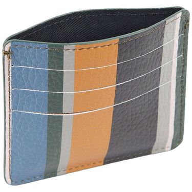 Porta carte di credito Uomo Gallo - Porta Carte Apertura Centrale Pelle - Grigio