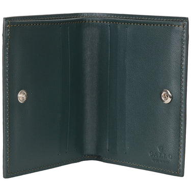 Porta carte di credito Uomo Gallo - Porta Carte Con Bottone Automatico Pelle - Grigio