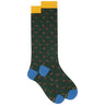 Calze Uomo Gallo - Uomo Lungo Co/Ea Leggero Fantasia Pe AP517139 - Verde
