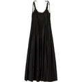 Vestiti da sera e cerimonia Donna Twinset - Abito Lungo Con Spallini - Nero