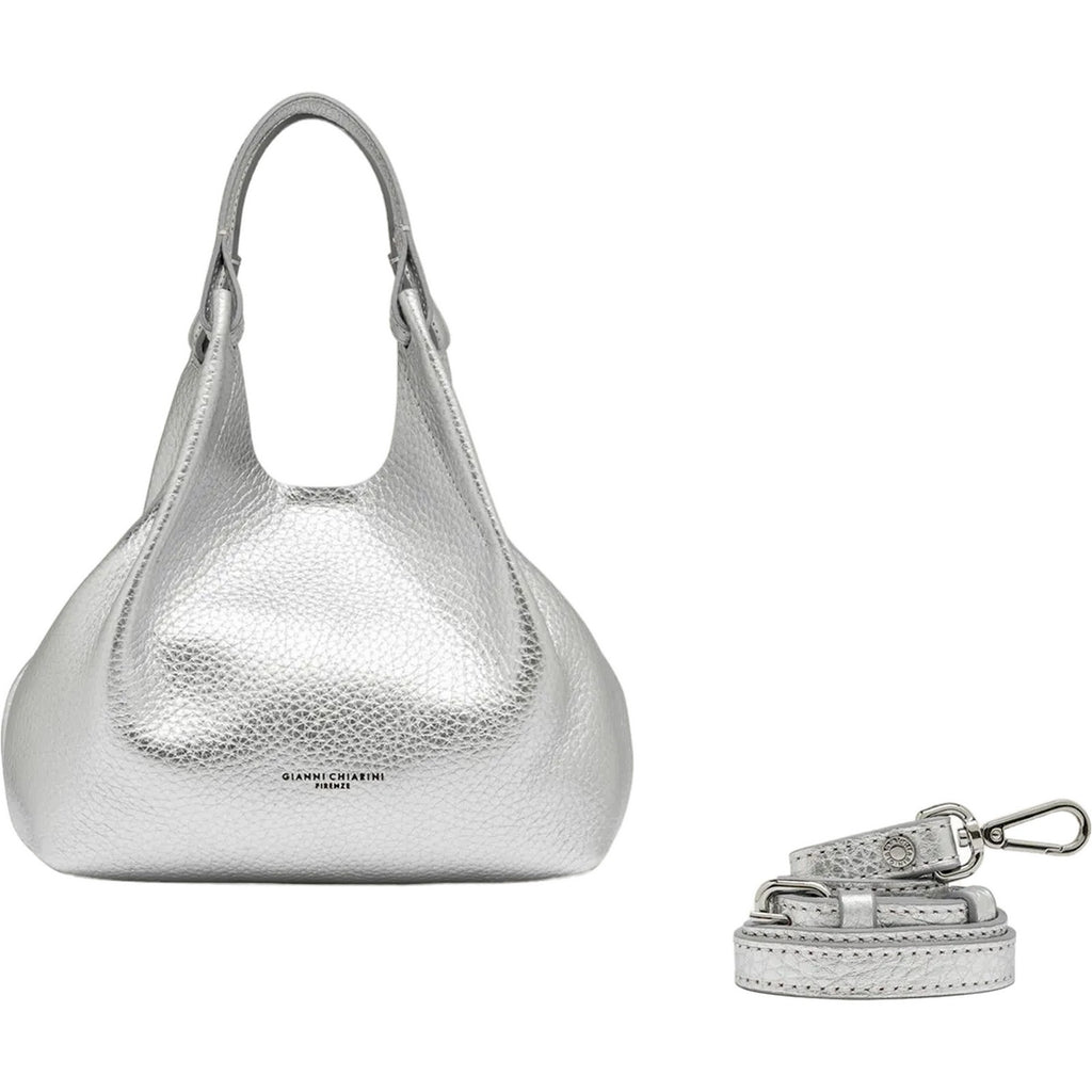 Borse a spalla Donna Gianni Chiarini - Borsa pelle - Grigio