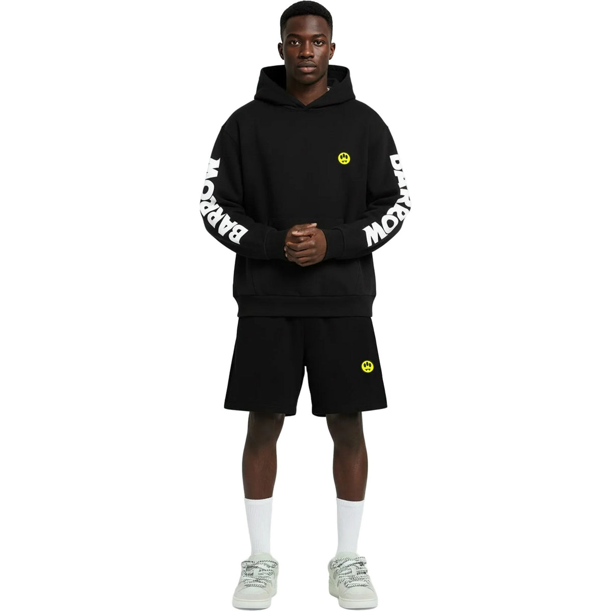 Felpe con cappuccio Unisex Barrow - Hoodie Unisex - Nero