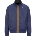 Giubbotti Uomo K-Way - Arsene Eco Plus Double - Blu-Gianni Foti