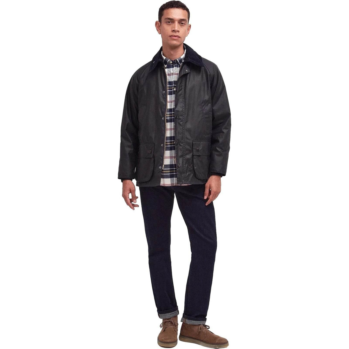 Giubbotti Uomo Barbour - Bedale Wax Jacket - Blu-Gianni Foti