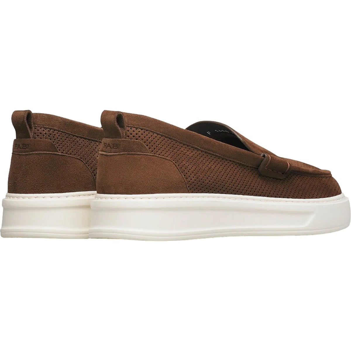Sneaker Uomo Fabi - Scarpa Uomo Camoscione - Marrone-Gianni Foti