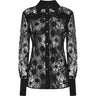 Bluse e camicie Donna Pinko - Coline Camicia Pizzo Rebrode - Nero