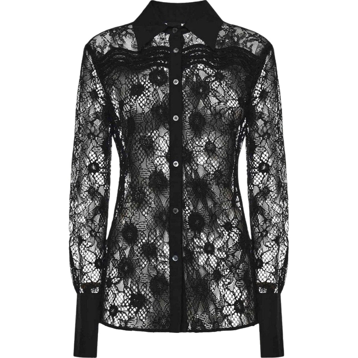 Bluse e camicie Donna Pinko - Coline Camicia Pizzo Rebrode - Nero