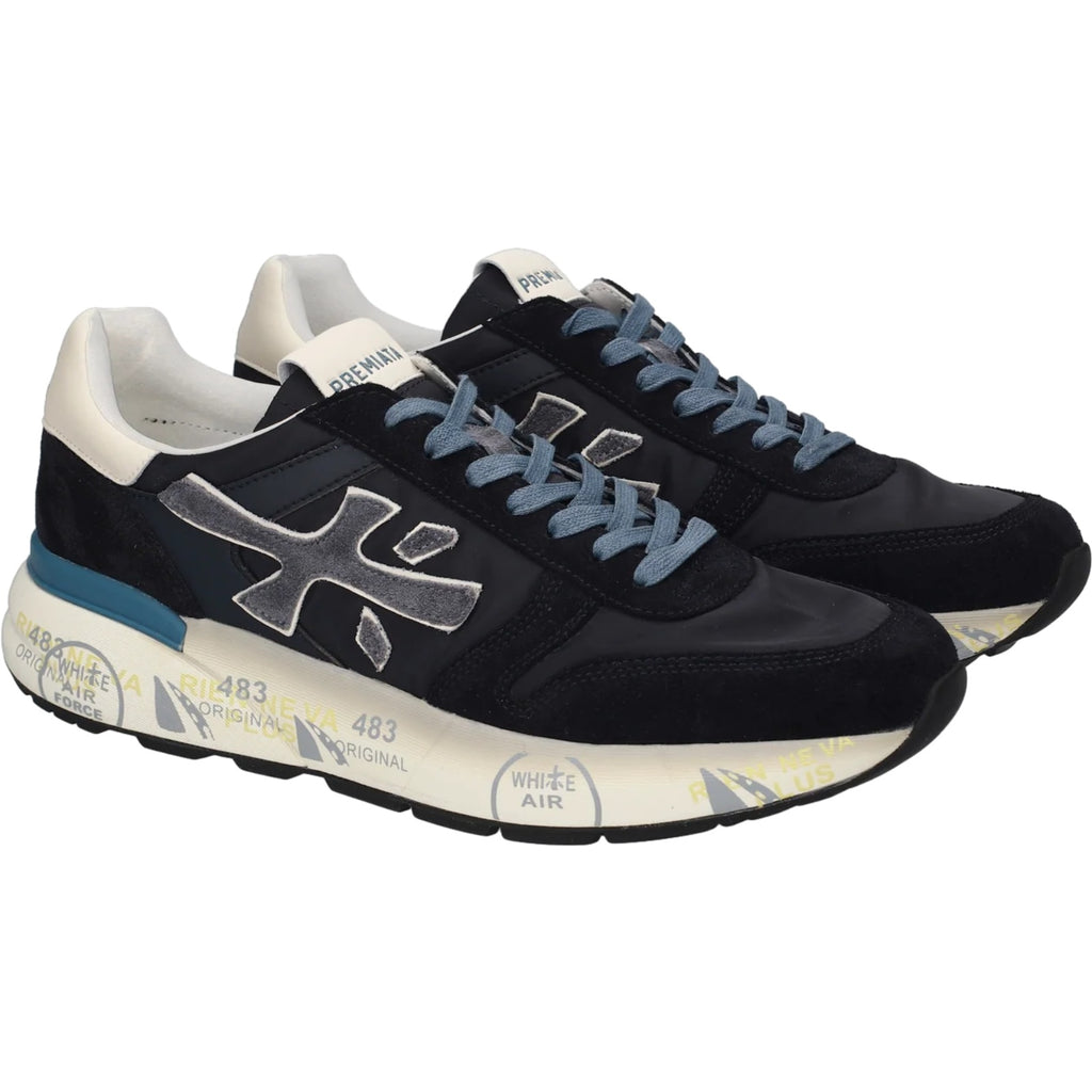 Sneaker Uomo Premiata - Mick - Blu-Gianni Foti