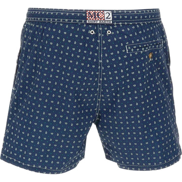 Pantaloncini e calzoncini Uomo Mc2 Saint Barth - Ultralight Stretch Swim Short - Blu