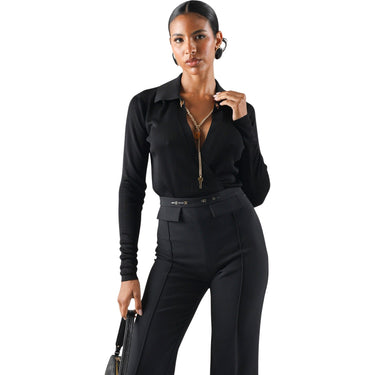 Body Donna Elisabetta Franchi - Body tricot BK03S66E2 - Nero