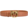 Cinture Donna Pinko - Love Berry H4 Belt Vitello Set - Marrone