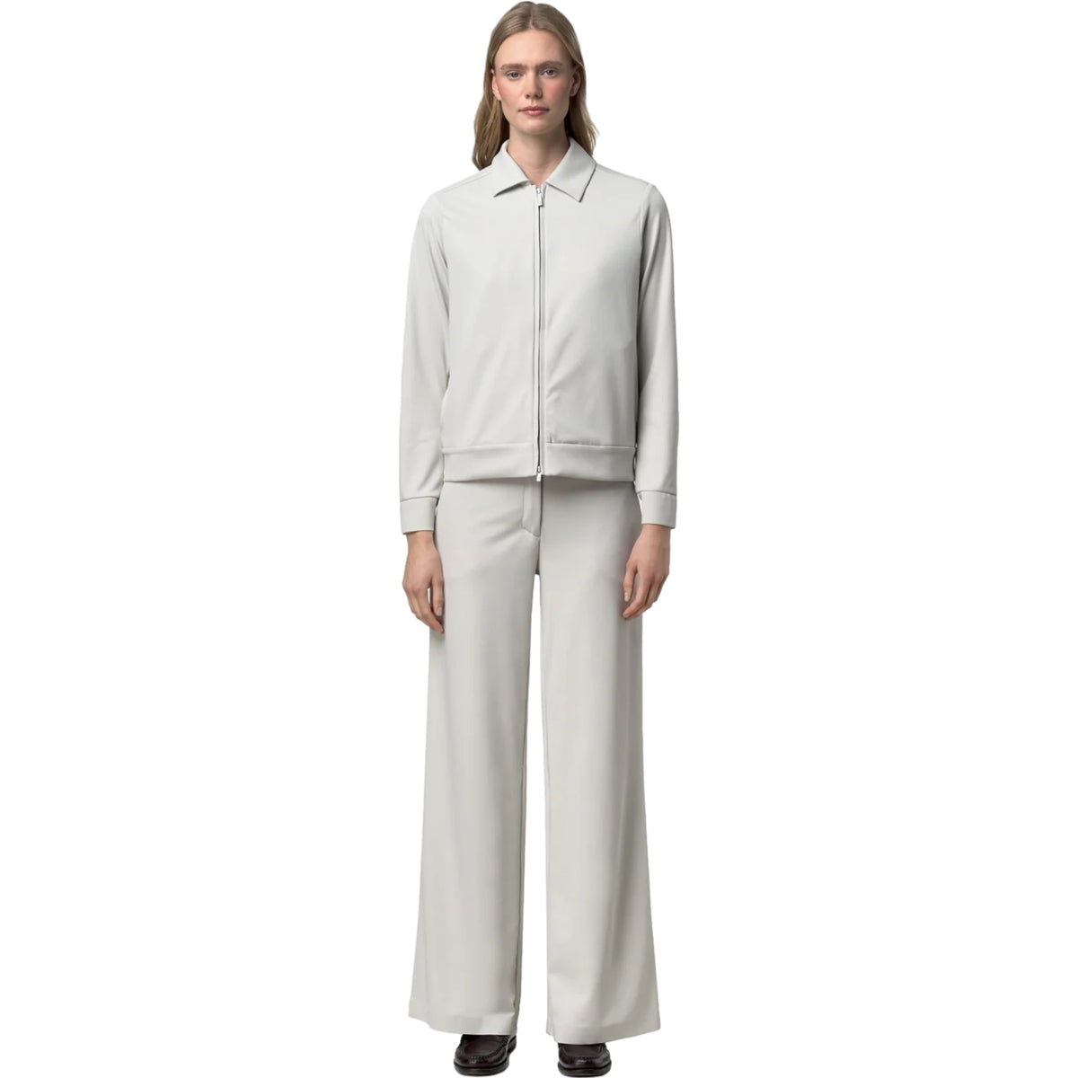 Pantaloni Donna K-Way - Jalle Sl Spacer - Beige-Gianni Foti