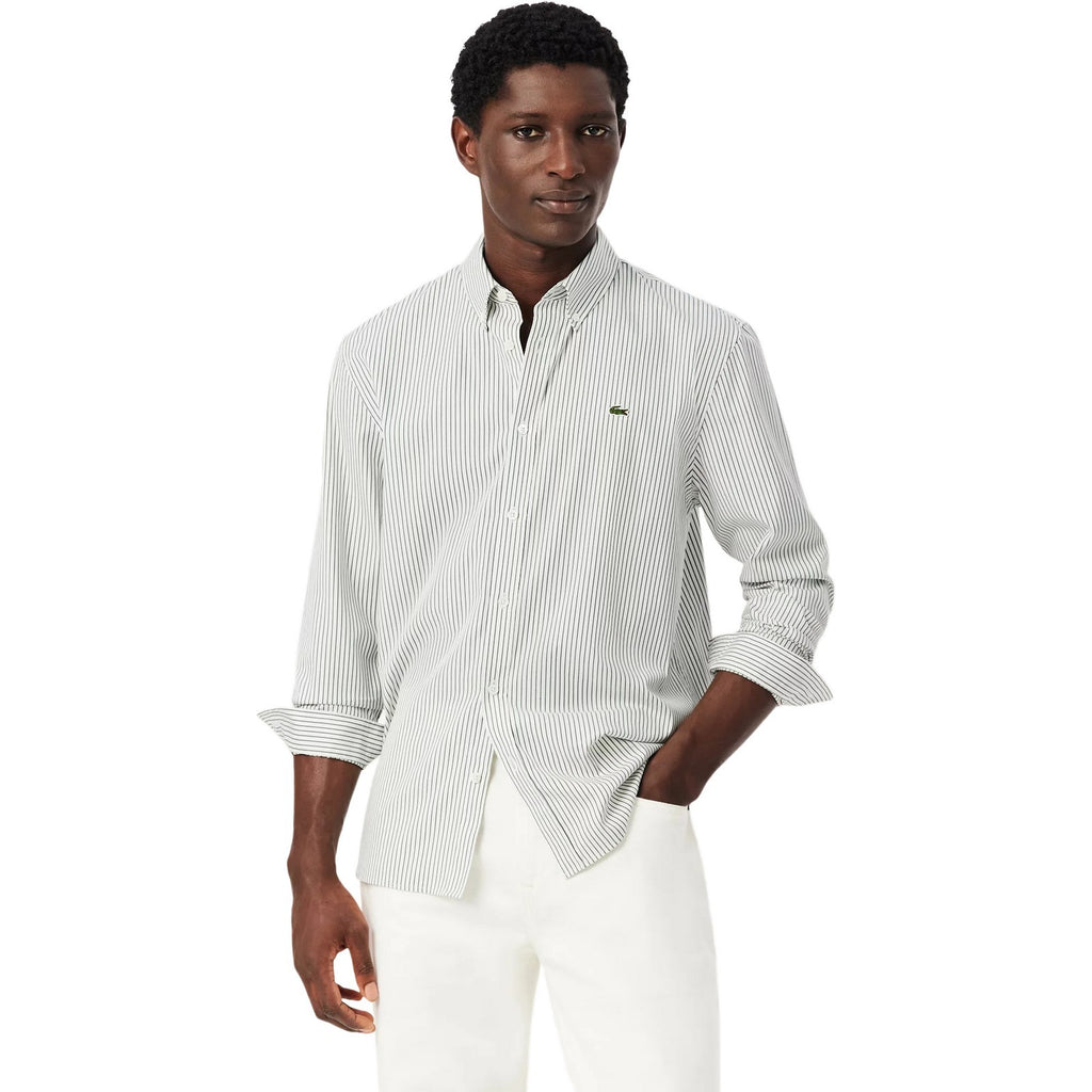 Camicie casual Uomo Lacoste - Camicia - Bianco-Gianni Foti