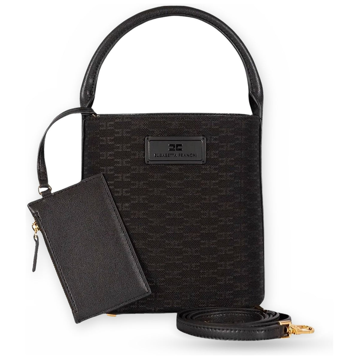Borse a spalla Donna Elisabetta Franchi - Borsa BS02A66E2 - Nero