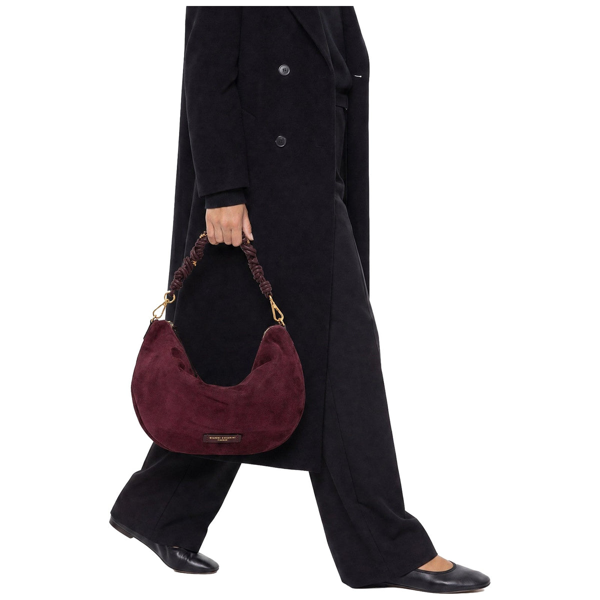 Borse a spalla Donna Gianni Chiarini - Cleo 12691 - Bordeaux