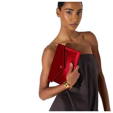 Pochette e Clutch Donna Elisabetta Franchi - Borsa BS27A67E2 - Rosso